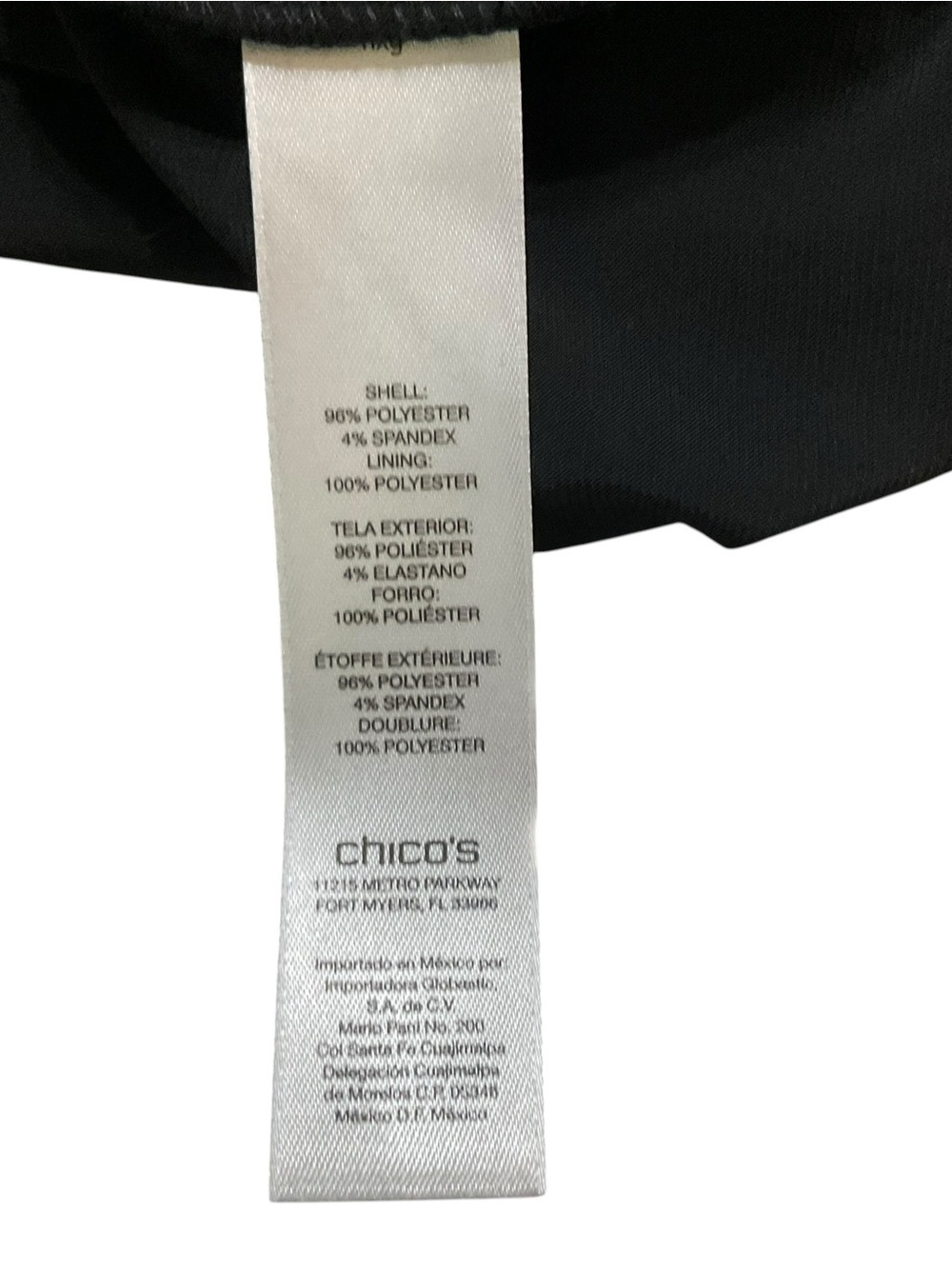 Chico’s Black Embellished Caftan Maxi Dress Beaded V-Neck Evening Gown Size 2 - Picture 5 of 7